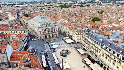 Commençons doucement. Cliquez sur la ville française, préfecture de l'Hérault.