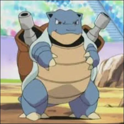 Ce Pokémon de la première génération s'appelle Tortank.