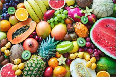 Combien de familles de fruits existe-t-il ?