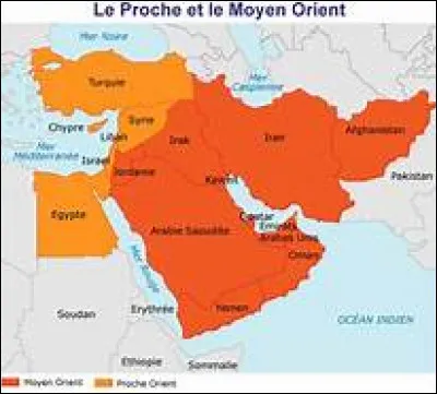 Le Proche et le Moyen-Orient sont situés au carrefour de trois des cinq continents : de quoi sont-ils une réserve mondiale ?