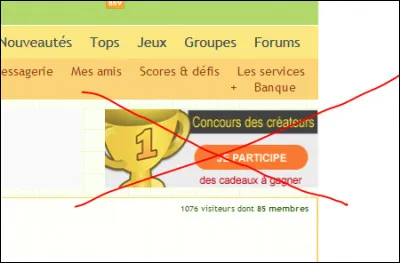 À l'instant même, nous constatons que la case "concours des créateurs" a disparu du site ! Que pouvons-nous gagner à ce concours si l'on arrive au moins 20e au classement ?