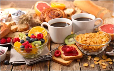 Alors voici l'histoire : vous êtes en train de prendre votre petit déjeuner chez vous, tranquillement. Soudain, quelqu'un vient sonner à la porte...