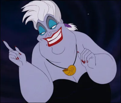 Ce personnage est Ursula.