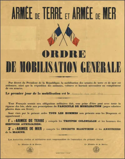 Quel âge a Philippe Pétain, lors du déclenchement de la première guerre mondiale, en août 1914 ?