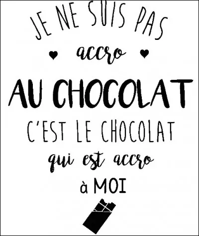 Le chocolat est produit à partir de :