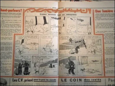 Lors de la prépublication de sa 7e aventure (1938), comment s'appelait "L'Île Noire" avant qu'elle porte son titre définitif sur l'album ?