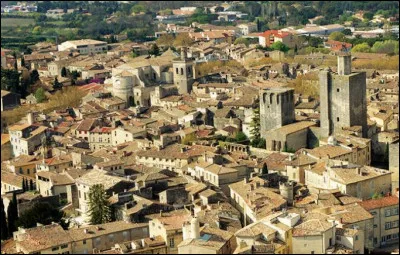 Ville de 8 000 habitants du département du Gard, connue pour son patrimoine architectural :