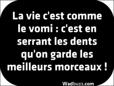 Commençons par la base. Sur le plan du fonctionnement de notre organisme, comment peut-on qualifier le vomissement ?