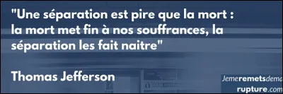 Quand tu divorces...