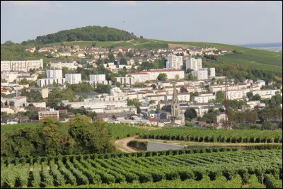 Situation : dans quel département de la région Grand Est, la ville d'Épernay est-elle située ?