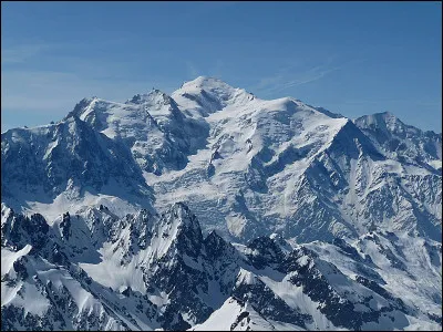 Pour commencer, le mont Blanc se situe entre quels pays ?