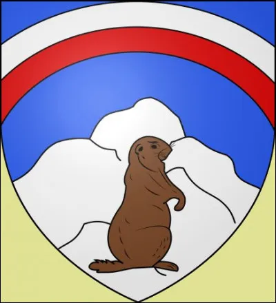 Pour une fois, en place des lions, hallebardes et châteaux forts, c'est un petit animal que nous avons en blason ! Lequel ?