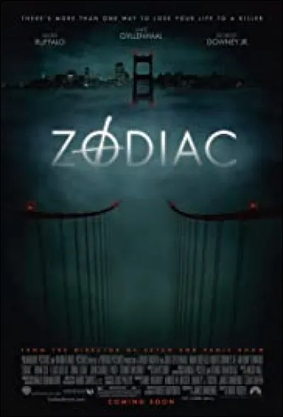 Quel est le nom du personnage qu'il interprète dans "Zodiac" (2007) ?