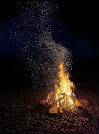 Vous devez vous réchauffer avec un feu de camp mais comment ?