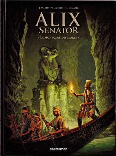 Pour le 6e tome d'Alix Senator, nous retournons en Égypte dans "La Montagne des Morts". Retrouvez l'anomalie glissée sur la couverture...