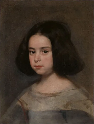 Quel peintre baroque espagnol du XVIIe a réalisé "Portrait d'une petite fille" ?