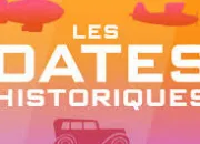 Quiz Les dates importantes de l'Histoire (2)