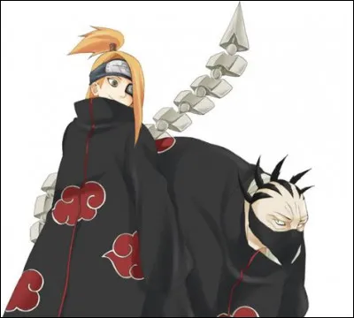 Quels personnages de l'Akatsuki partirent à la recherche de Gaara ?