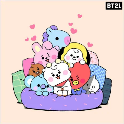 Quels personnages de BT21 préfères-tu ?