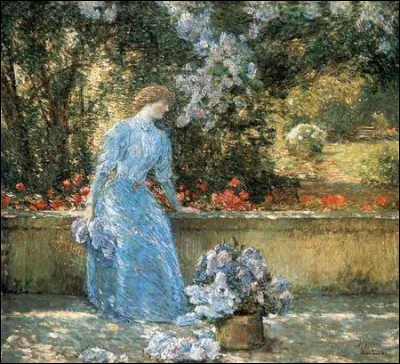 Qui est le peintre de "Femme au parc" ?