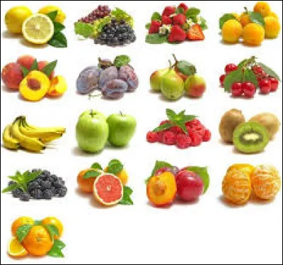 Lequel de ces fruits ne peut-il pas manger ?