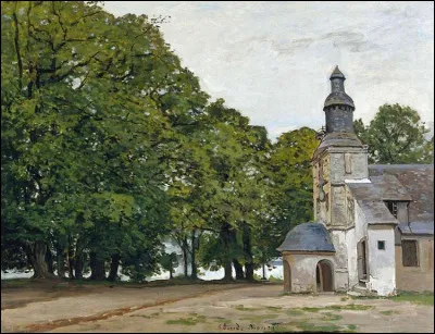 Qui a peint "La Chapelle Notre-Dame de Grâce à Honfleur" ?