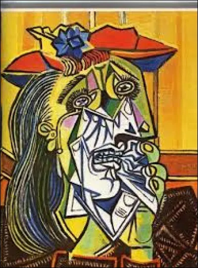 Ce tableau de Pablo Picasso s'intitule "La femme qui :