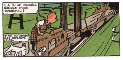 Juste une question comme ça, au débullé : qu'a donc cette case, dessinée par Hergé lui-même, de si particulier ?