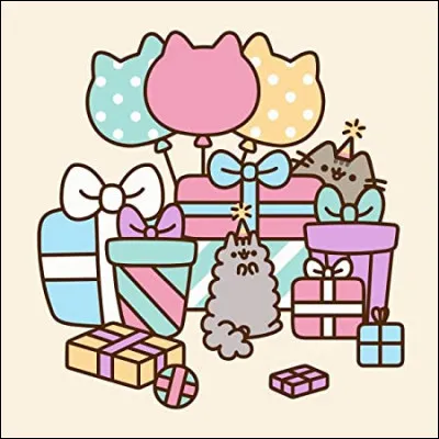 Pour commencer, quelle est la date de l'anniversaire de Pusheen ?