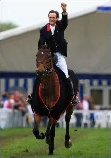 Il a gagn Badminton avec ce cheval :