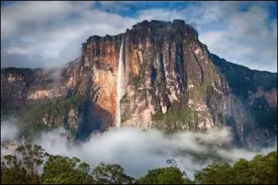 Où se trouve Salto Angel la plus grande chute d'eau du monde ?