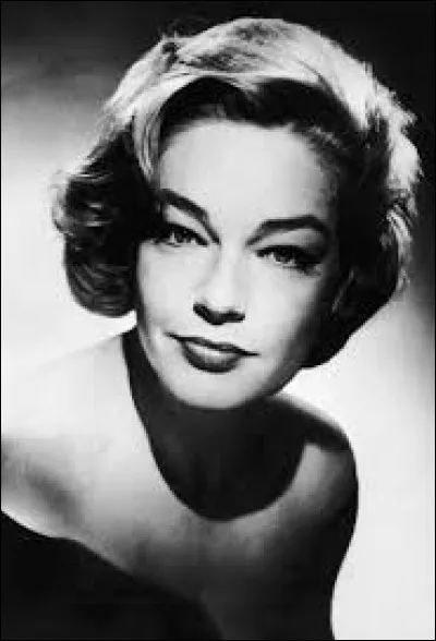 De quel acteur Simone Signoret fut-elle l'épouse ?