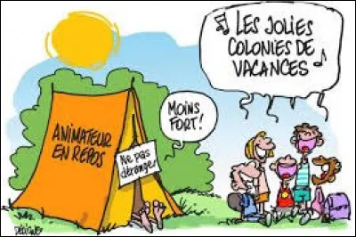 Commençons par le classique des colos. Qui a chanté "Les Jolies colonies de vacances" ?