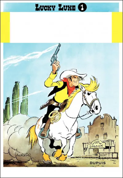 Quel est le titre du premier album Lucky Luke ?