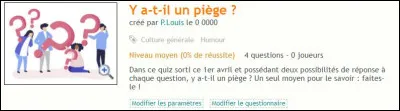 Quand ce quiz a-t-il été créé ?