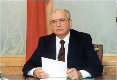 Michael Gorbatchev a dirigé l'URSS de ...