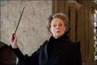 Quel est le nom complet de McGonagall ?