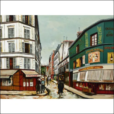 De quelle nationalité était le peintre Utrillo ?