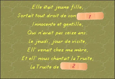 Attention ! Il y a deux réponses : le 1er mot est illustré par l'une des 2 images du haut, le 2e par une de celles du bas !