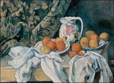 Conservée au musée de l'Ermitage à Saint-Pétersbourg, ''Nature morte au rideau'' est une toile impressionniste peinte en 1898. Qui en est l'auteur ?