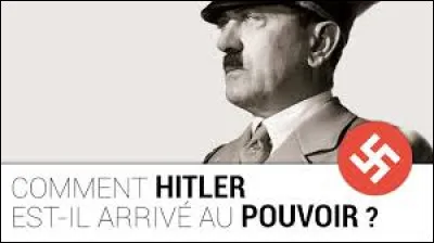 Comment Hitler accède-t-il au pouvoir en 1933 ?