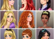 Quiz Les personnages fminins de Disney style manga !