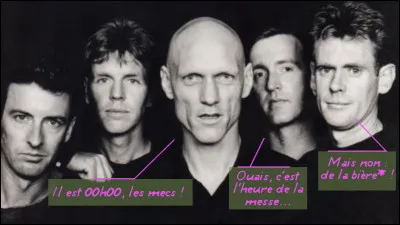 Que voulez-vous, ces gens-là sont aux antipodes : leurs habitudes diffèrent, à force d'avoir la tête en bas ! Quel est ce groupe d'antipodistes musiciens ?