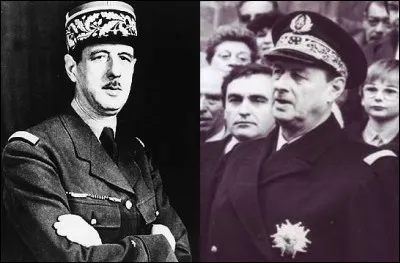 Quel est le patronyme de ces deux militaires, Charles le père un général et Philippe le fils un amiral ?