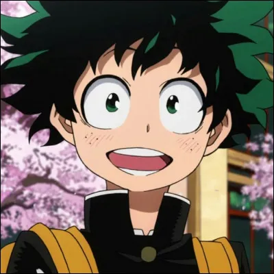 De qui Izuku est-il fan ?