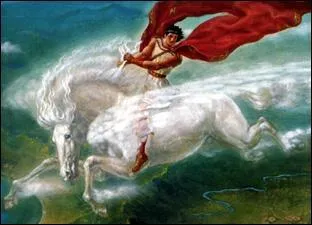 Quel cheval mythologique Bellerophon russit-il  apprivoiser ?