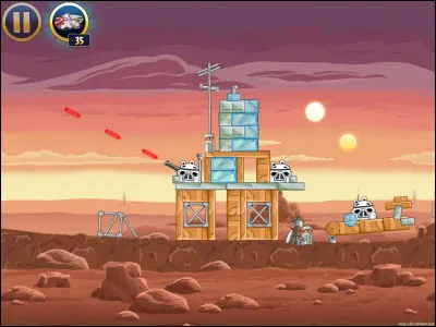 Quel est le premier monde d'Angry Birds Star Wars ?