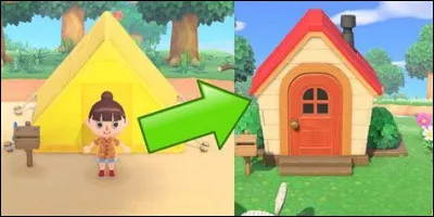 Dans "Animal crossing new horizon", une fois le stade de la maison acquis (après la tente), combien y a-t-il encore d'extensions ?