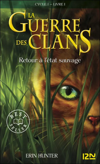 Quel chat est représenté sur "Retour à l'état sauvage", le tome 1 de la saga ?