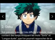 Quiz Connais-tu bien les personnages de MHA ?